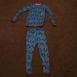 Frozen Pajamas With Anna and Olaf